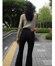 スリムフィットフレアデニム