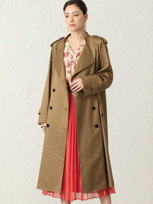 Epoca The Shop ソフトモダール スプリングコート Rakuten Fashion 楽天ファッション 旧楽天 ブランドアベニュー Ag7694