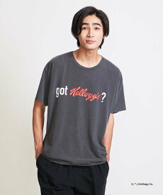 【SALE／30%OFF】BEAUTY&YOUTH UNITED ARROWS ＜GOODSPEED * info. BEAUTY&YOUTH＞ ケロッグ Tシャツ 2 ユナイテッドアローズ アウトレット トップス カットソー・Tシャツ ブラック ホワイト【送料無料】