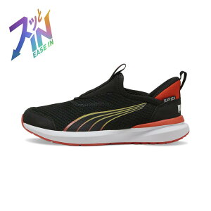 PUMA �L�b�Y �N���[�Y �v���t�H�[�� �C�[�Y�C�� �X�j�[�J�[ 22-25cm Kruz Profoam SLIPTECH Jr �v�[�} �V���[�Y�E�C �X�j�[�J�[ �u���b�N�y���������z