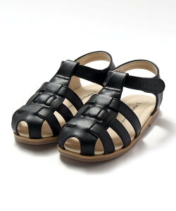 �ySALE�^50%OFF�zBeBe ���S�^�����X�g���b�v�J���T���_��(13~19cm) �x�x �I�����C�� �X�g�A �V���[�Y�E�C �T���_�� �u���b�N �z���C�g