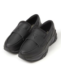 PAGEBOY 【PUMA】LOAFYR ウィメンズ ページボーイ シューズ・靴 ローファー ブラック【送料無料】