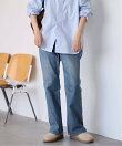 ≪予約≫NEWルーズフレアデニムパンツ
