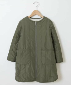 【SALE／49%OFF】a.v.v [100-130]【2WAY/洗濯機で洗える】タフタ&ボアリバーシブルコート アー・ヴェ・ヴェ ジャケット・アウター ダウンジャケット・ダウンベスト ホワイト