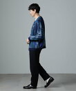 アート柄ニットカーディガン