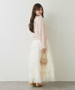 【アンサンブル可・極上の肌触り】へアリーフェザークルーネックカーディガン