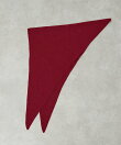 【WEB限定】【WILLIAM BRUNTON】TRIANGLE SCARF