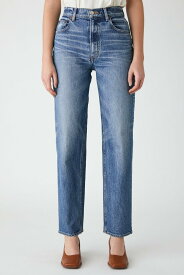 MOUSSY PLAIN JEANS STRAIGHT マウジー パンツ ジーンズ・デニムパンツ ブルー【送料無料】