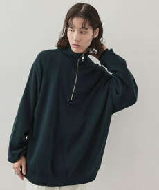 【SALE／50%OFF】JUNRed PBTビックハーフジップニット ジュンレッド トップス ニット ブラック グレー グリーン