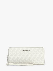 【SALE／84%OFF】MICHAEL KORS トラベル コンチネンタル ウォレット ラージ マイケルコース マイケル・コース 財布・ポーチ・ケース 財布 ホワイト【送料無料】