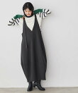 【予約商品】グレディブリリアン/Gready Brilliant/ウールライクコクーンジャンスカ/ワンピース/ゆったり/マタニティ