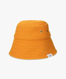 【SALE／50%OFF】arth arth PolyRib Bucket Hat オーバーライド 帽子 ハット ブラック オレンジ【送料無料】