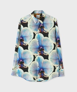 �ySALE�^30%OFF�zPaul Smith �yby R ����i�zPaul Smith Orchid �v�����g�V���c �|�[���E�X�~�X �g�b�v�X �V���c�E�u���E�X �u���[ �C�G���[�y���������z
