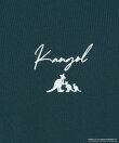 KANGOLスクエアプリントロングシルエットカットソー