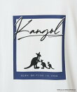 KANGOLスクエアプリントロングシルエットカットソー