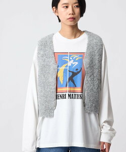 �ySALE�^40%OFF�zCITEN ��CITEN���u�[�N���j�b�g�W�b�v�x�X�g ���i�C�e�b�h�A���[�Y �A�E�g���b�g �g�b�v�X �x�X�g�E�W�� �O���[ �l�C�r�[ �u���E��