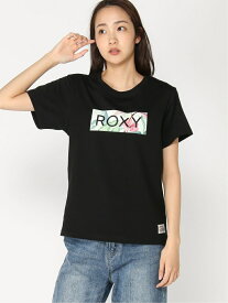 【SALE／30%OFF】ROXY (W)HEALING BOTANIC ROXY ロキシー トップス カットソー・Tシャツ ブラック ブルー ホワイト