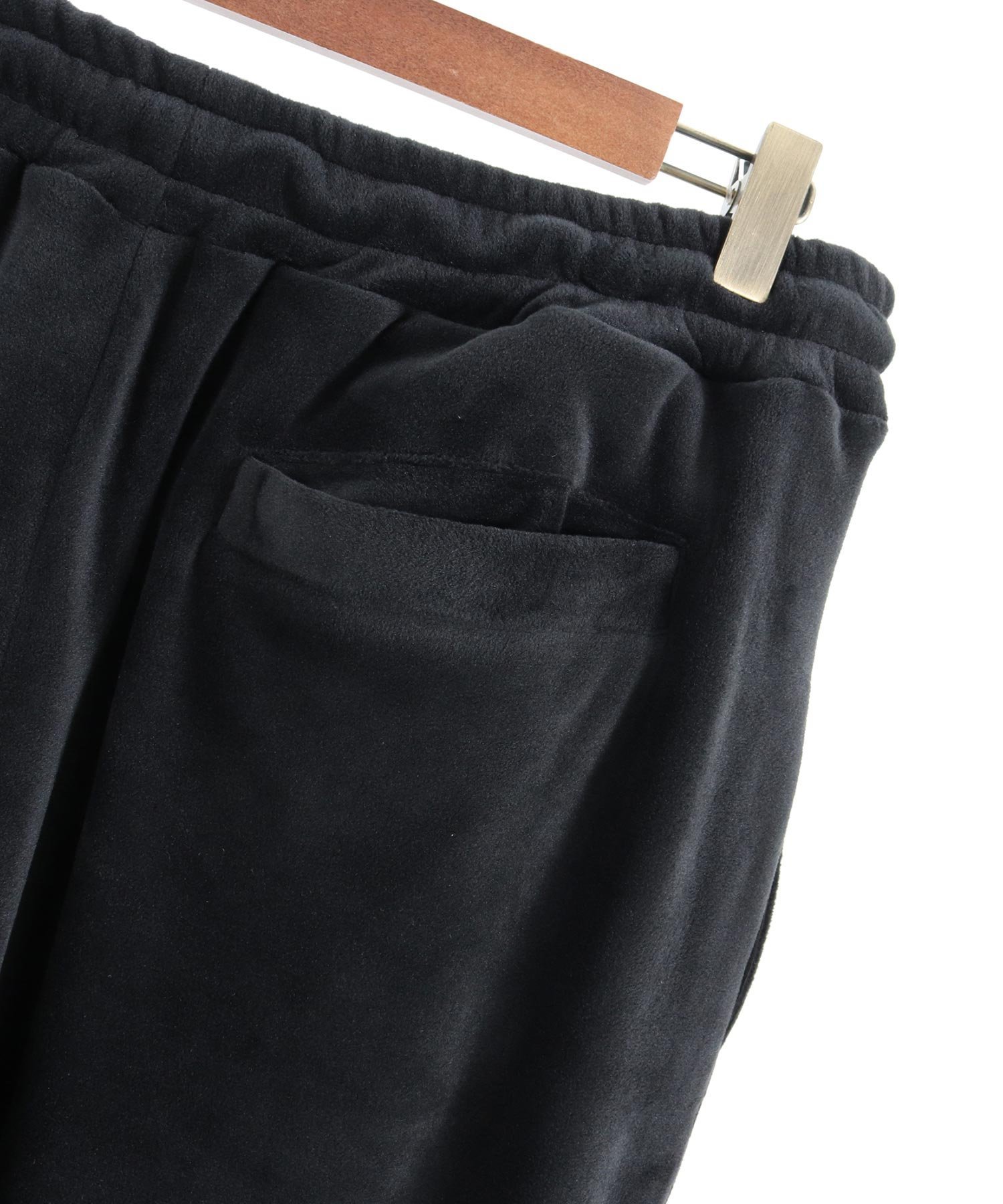 CAMBIO｜mp11714-Velor Deep Tuck Soft Sarrouel Pants サルエルパンツ