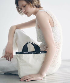 ADAM ET ROPE' FEMME 【LeSportsac for ADAM ET ROPE'】MEDIUM REVERSIBLE TOTE アダムエロペ バッグ トートバッグ ホワイト ブラック【送料無料】