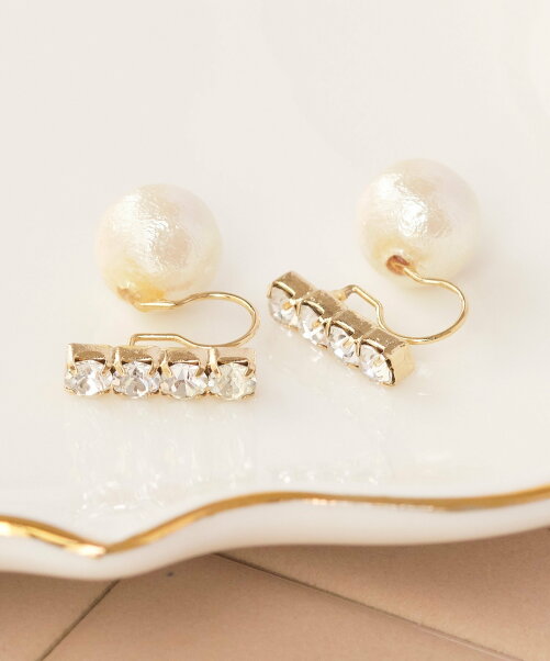 Jewel Addict Phoebe W 2wayベーシックパールスタイリッシュイヤリング Rakuten Fashion 楽天ファッション 旧 楽天ブランドアベニュー Q