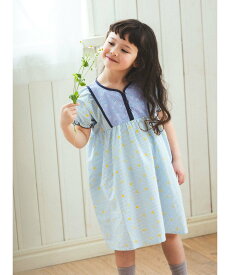 BEAMS mini エスニック プリント ワンピース 2026SS(90~140cm)通学 定番 プチプラ キッズ ビームス ミニ ワンピース・ドレス ドレス【送料無料】