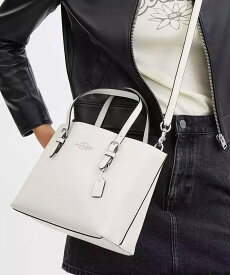 【SALE／60%OFF】COACH OUTLET 【公式】モリー トート バッグ 25 コーチ　アウトレット バッグ トートバッグ ホワイト【送料無料】