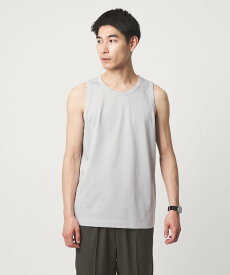 UNITED ARROWS green label relaxing ドライ タンクトップ -吸水速乾- ユナイテッドアローズ グリーンレーベルリラクシング トップス ノースリーブ・タンクトップ ブラック ホワイト グレー