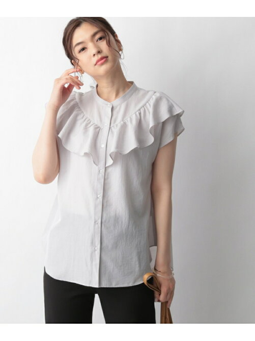 Global Work W ケアラクフリルブラウス Rakuten Fashion 楽天ファッション 旧楽天ブランドアベニュー Da1701