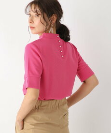 【SALE／30%OFF】LEPSIM NL/パールツキリップルPO レプシィム トップス カットソー・Tシャツ ブラック ホワイト ピンク