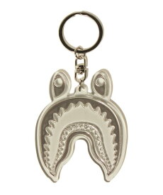 A BATHING APE SHARK REFLECTIVE KEYCHAIN M ア ベイシング エイプ ファッション雑貨 チャーム・キーチェーン ブラック グリーン オレンジ ピンク ホワイト イエロー