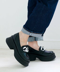 attagirl 厚底チェーンローファー アタガール シューズ・靴 ローファー