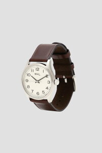 MHL. LEATHER STRAP WATCH }[KbgEnEG ANZT[Erv rvyz