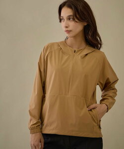 JUN&ROPE' �yNOIR�z�y�����z�i�C����2WAY �E�B���h�W���P�b�g �W�����A���h���y �g�b�v�X �p�[�J�[�E�t�[�f�B�[ �x�[�W�� �u���b�N�y���������z