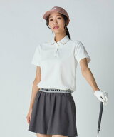 【SALE／60%OFF】UNITED ARROWS GOLF ウィメンズ スタンダード ポロシャツ-吸水速乾 裏面接触冷感- ユナ…