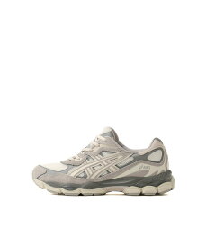 asics asics GEL-NYC CREAM/OYSTER GREY アトモス シューズ・靴 スニーカー ホワイト【送料無料】