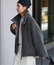 ≪WEB限定 / 追加予約≫ウールボアスタンドブルゾン