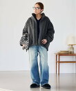 ≪WEB限定 / 追加予約≫ウールボアスタンドブルゾン