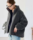 ≪WEB限定 / 追加予約≫ウールボアスタンドブルゾン