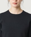 【WEB限定 Wardrobe DAILY MINIMAL】レイヤードフレアニットプルオーバー ウォッシャブル