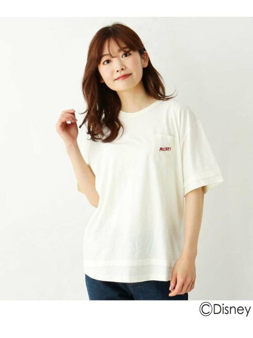 Shoo La Rue Disney ディズニー リンクコーデ ミッキーマウス デザイン レイヤードtシャツ Rakuten Fashion 楽天ファッション 旧楽天ブランドアベニュー As9702