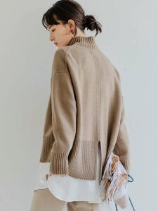 UNITED ARROWS green label relaxing FFC W テンジク ハイネック プルオーバー ニット ユナイテッドアローズ グリーンレーベルリラクシング ニット 長袖ニット ブラウン グレー ベージュ ネイビー パープル【送料無料】