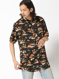 【SALE／50%OFF】QUIKSILVER (M)SIMPLE DAYS VISCOSE クイックシルバー トップス シャツ・ブラウス ブラック ホワイト