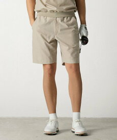 UNITED ARROWS GOLF メンズ COOL DOTS ショートパンツ -ストレッチ- ユナイテッドアローズ スポーツ・アウトドア用品 ゴルフグッズ ベージュ ブラック【送料無料】