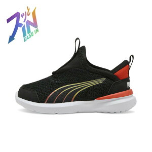 PUMA �x�r�[ �N���[�Y �C�[�Y�C�� �X�j�[�J�[ 12-16cm Kruz SLIPTECH? Inf �v�[�} �V���[�Y�E�C �X�j�[�J�[ �u���b�N�y���������z