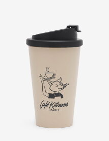 CAFE KITSUNE Cafe Kitsune/(U)CAFE KITSUNE COFFEE CUP TUMBLER メゾン キツネ 食器・調理器具・キッチン用品 グラス・マグカップ・タンブラー ベージュ【送料無料】