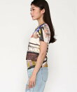 コラージュプリントTシャツ