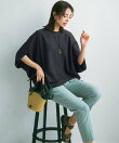 【ストレッチ・接触冷感・撥水・UVカット・洗える】エアリーストレッチ テーパードパンツ