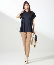 【ストレッチ・接触冷感・撥水・UVカット・洗える】エアリーストレッチ テーパードパンツ