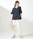 【ストレッチ・接触冷感・撥水・UVカット・洗える】エアリーストレッチ テーパードパンツ