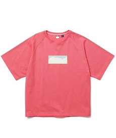SELECT BRANDS NANGA/ナンガ ECO HYBRID BOX LOGO LOOSE FIT S/S TEE (MENS) ジャックローズ トップス カットソー・Tシャツ ホワイト ピンク ブラック【送料無料】